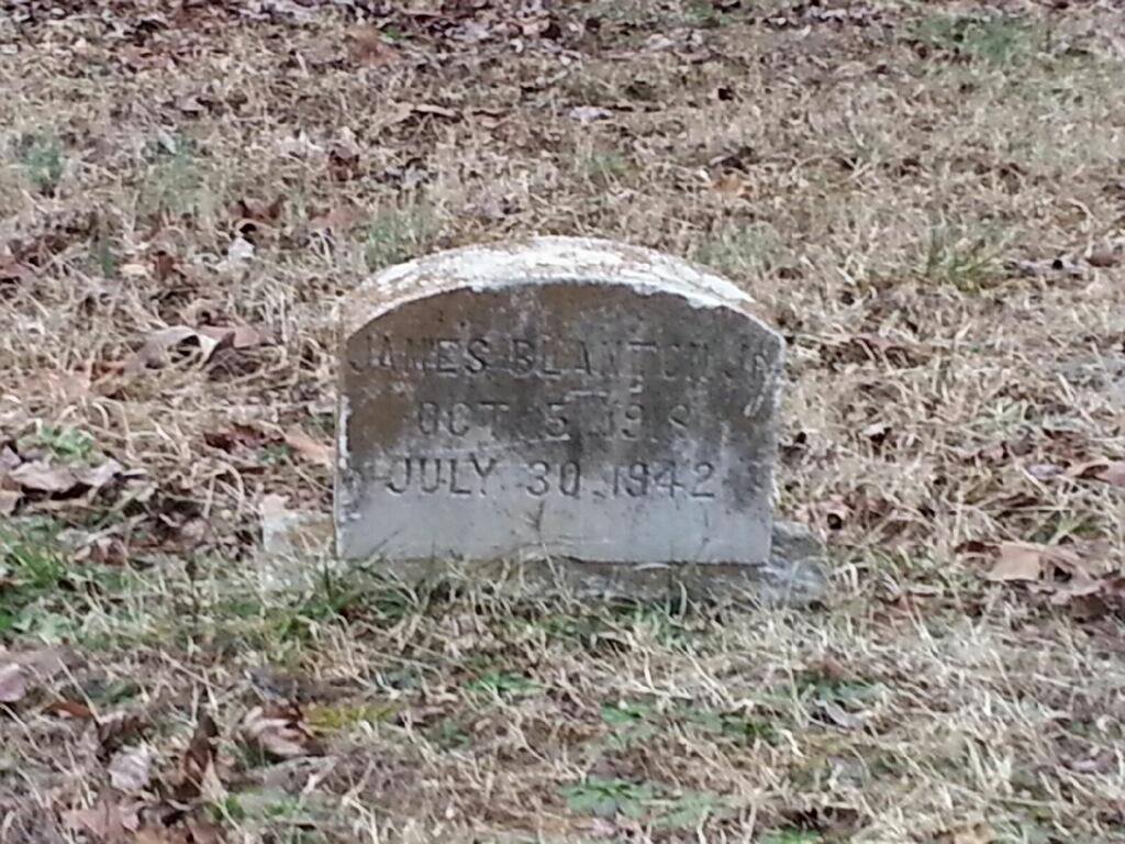 Jimmie Blanton headstone